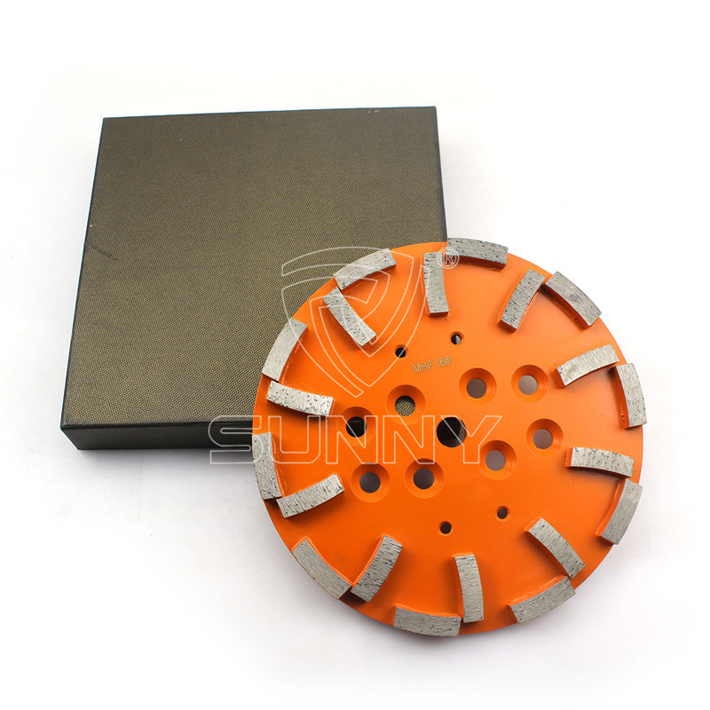 10 Inch (250mm) Concrete Grinding Wheel For Blastrac EDCO MK SPE Floor Grinders