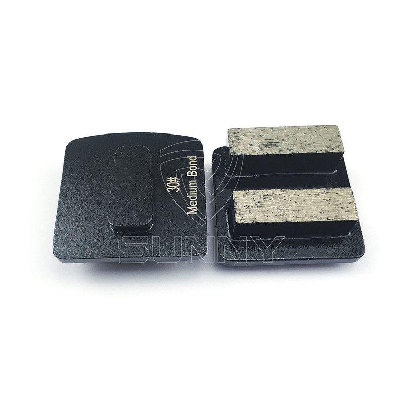 Premium Husqvarna Redi Lock Diamond Grinding Disc With 2 Segment Bars