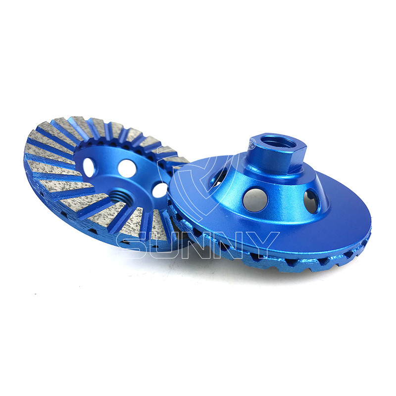 100mm Double Layers Turbo Diamond Cup Wheel Suppliers (5)