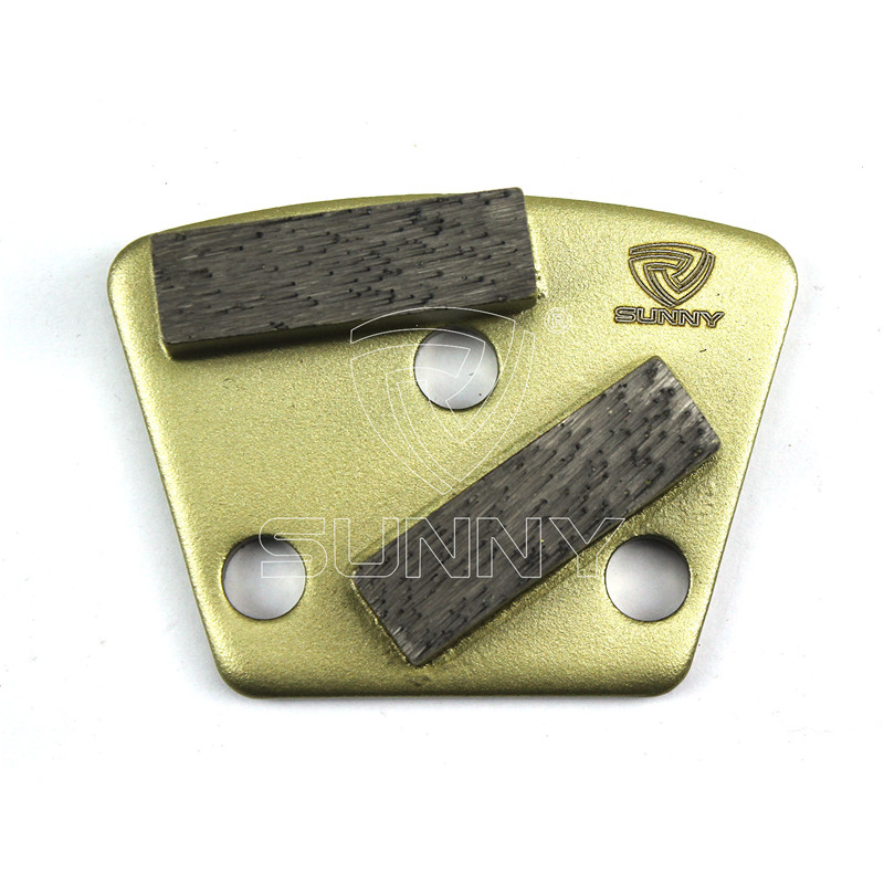 ASL Trapezoid Diamond Grinding Plate For Concrete Floor