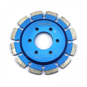 130mm Tuck Point Diamond Blades សម្រាប់ Tuck Pointing Mortar Concrete