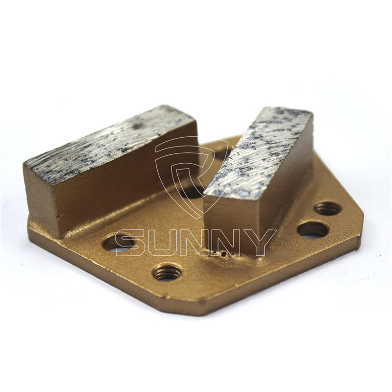 30# Trapezoid Diamond Concrete Grinding Disc for Grinder 