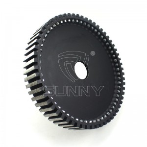 300mm Detachable CNC Diamond Grinding Wheel For Making Multi-lines Finishes
