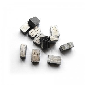 2000 mm diamantni segmenti oblike M za rezanje granita