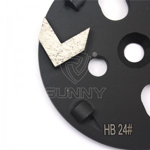 Coating Removal Tools PCD Grinding Disc For ASL Xingyi Floor Grinders