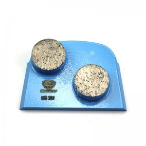 2 округла сегмента Лавина дијамантски алат за брушење бетона