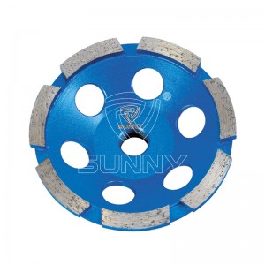 Single Row Type 4 Inch Diamond Cup Wheel Suppliers Li Chinaînê