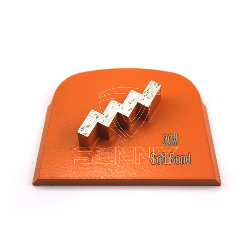 Stair Type Segment Diamond Grinding Disc For Lavina Grinding Machines