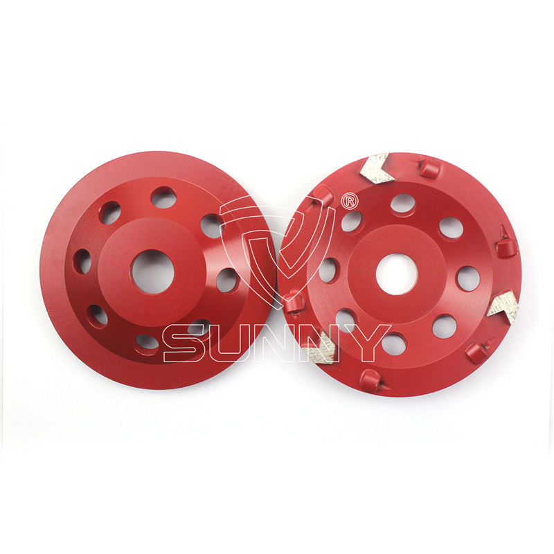 125mm PCD Diamond Cup Grinding Wheels For Angle Grinder