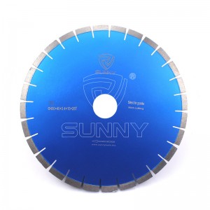 16-дюймовый бесшумный гранитный алмазный пильный диск для быстрой резки