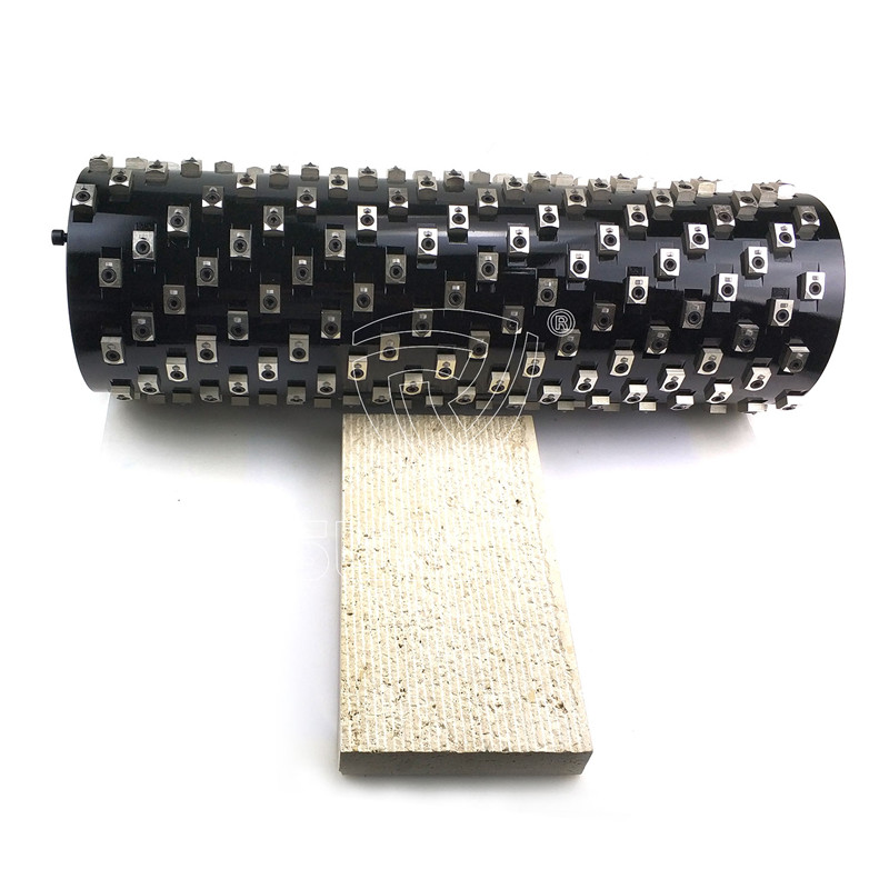 600mm Length Scratching Bush Hammer Roller For Calibration Machine