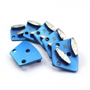 PriceList for Diamond Wheel Manufacturers - 6# Trapezoid Diamond Grinding Pads For Concrete Floor – Sunny Superhard Tools