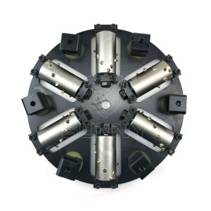 350mm Klipboshamerplaat Met 6 Carbide Rollers