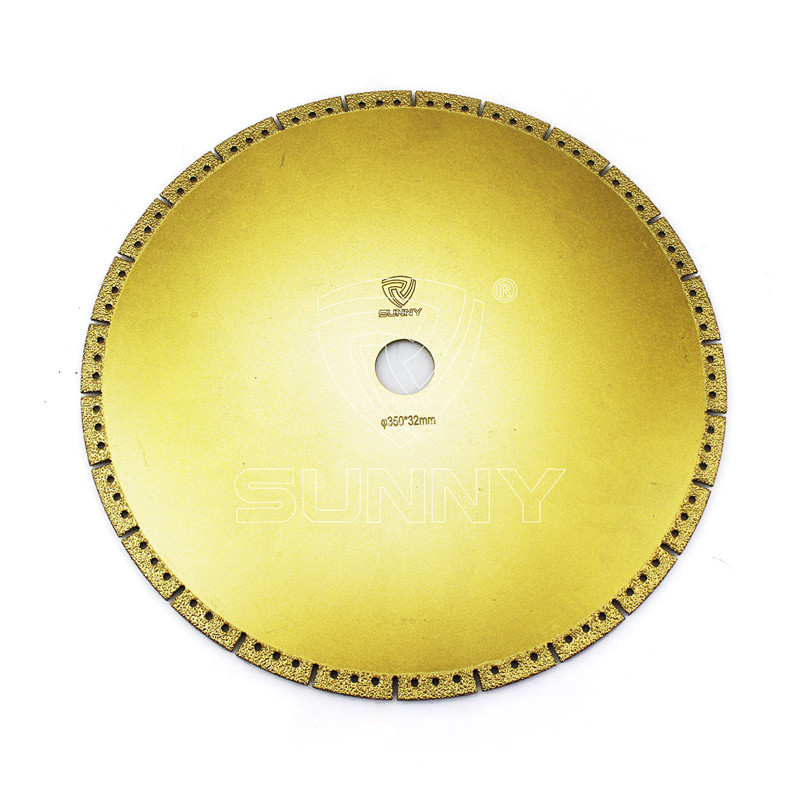 14 Inch Vacuum Brazed Circular Saw Blade For Cutting Steel Metals Featured Image