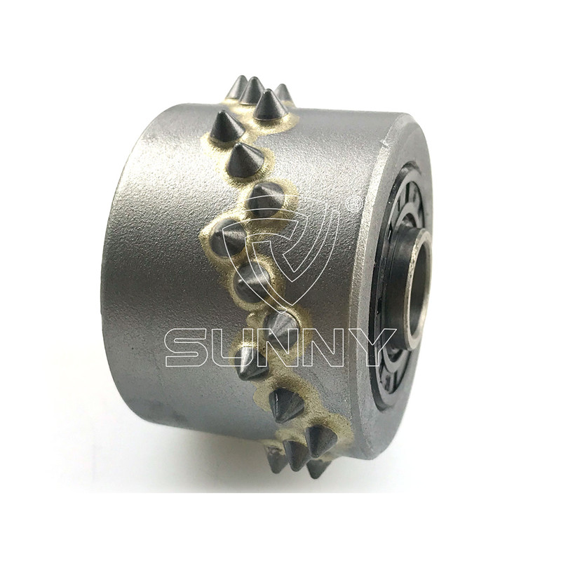 Special Designed 30 Carbide Teeth Bush Hammer Roller Suppliers Featured Image