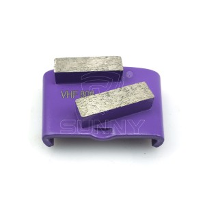 China Factory for Diamond Stone Grinding Discs - China Concrete Floor Grinding Disc With 2 Diamond Segment Bars – Sunny Superhard Tools