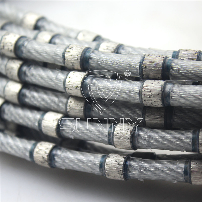 8.5mm Endless Diamond Wire Saw For Granite Profiling