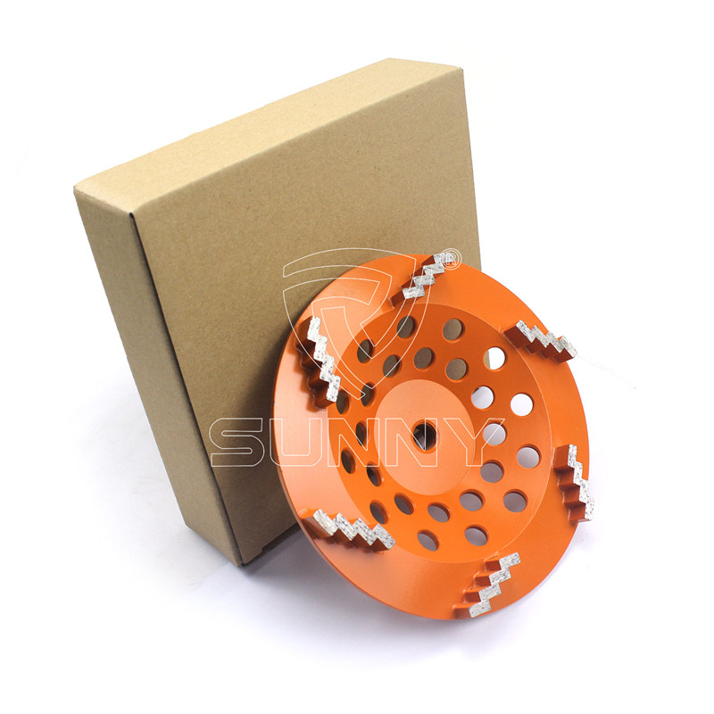 professional factory for Granite Polishing Pads India - Stair Segment Type 7 Inch Concrete Grinding Wheel For Grinders – Sunny Superhard Tools