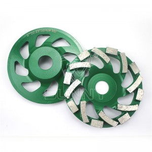 5 inch  Hilti diamond grinding cup wheel with massive segments