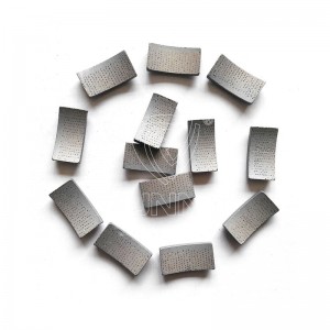 63 mm Arix deimantinio šerdies grąžto segmentai, skirti pjauti betoną
