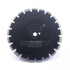 High definition Diamond Cutting Disc Suppliers - High-Quality Laser Type 14″ Asphalt Blade For Circular Saw – Sunny Superhard Tools