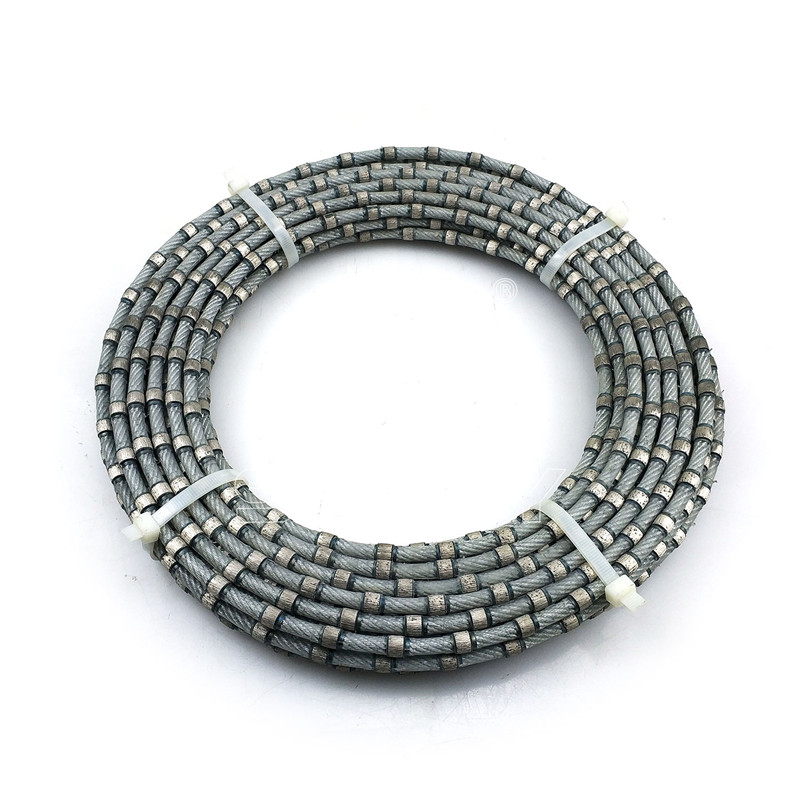 10.5mm Diamond Wire Saw Beads Plastic Granite Wire Saw For Sale