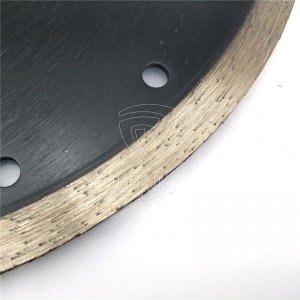 250mm Continuous Type Sintered Diamond Blade Untuk Pemotongan Ubin Marmer