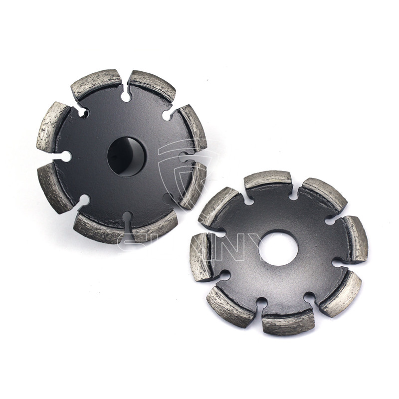 High reputation Diamond Cutting Disc For Stone - 100mm V Shaped Crack Chaser Diamond Blade For Angle Grinder – Sunny Superhard Tools