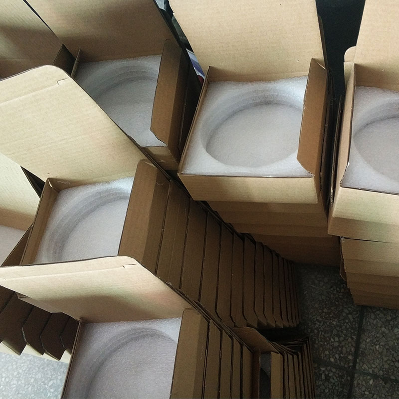 Packing for Diamond Grinding Shoes - Brown Box with PE Foam Inside