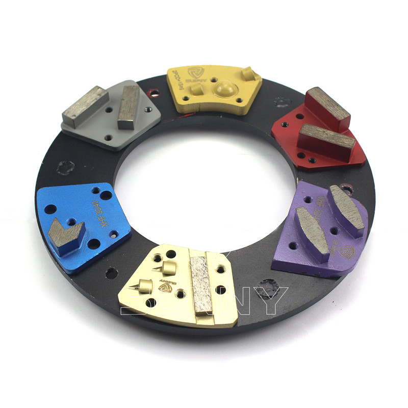 Klindex Adapter Plate Ring For Trapezoid Diamond Grinding Shoes