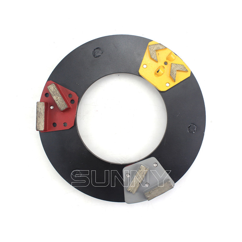 Klindex Adapter Plate Ring For Trapezoid Diamond Grinding Shoes