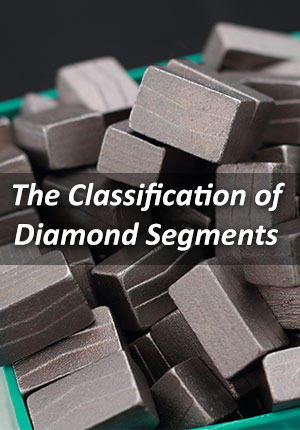 The classification of diamond segments