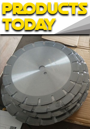 Products Today – 300mm & 350mm Asphalt Diamond Cutting Saw Blade