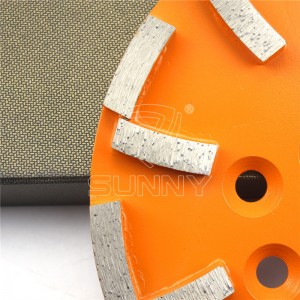 10 Inch (250mm) Concrete Grinding Wheel For Blastrac EDCO MK SPE Floor Grinders