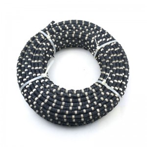 11.5mm Rubber Type Marble Quarry Diamond Wire Saw Manufacturer